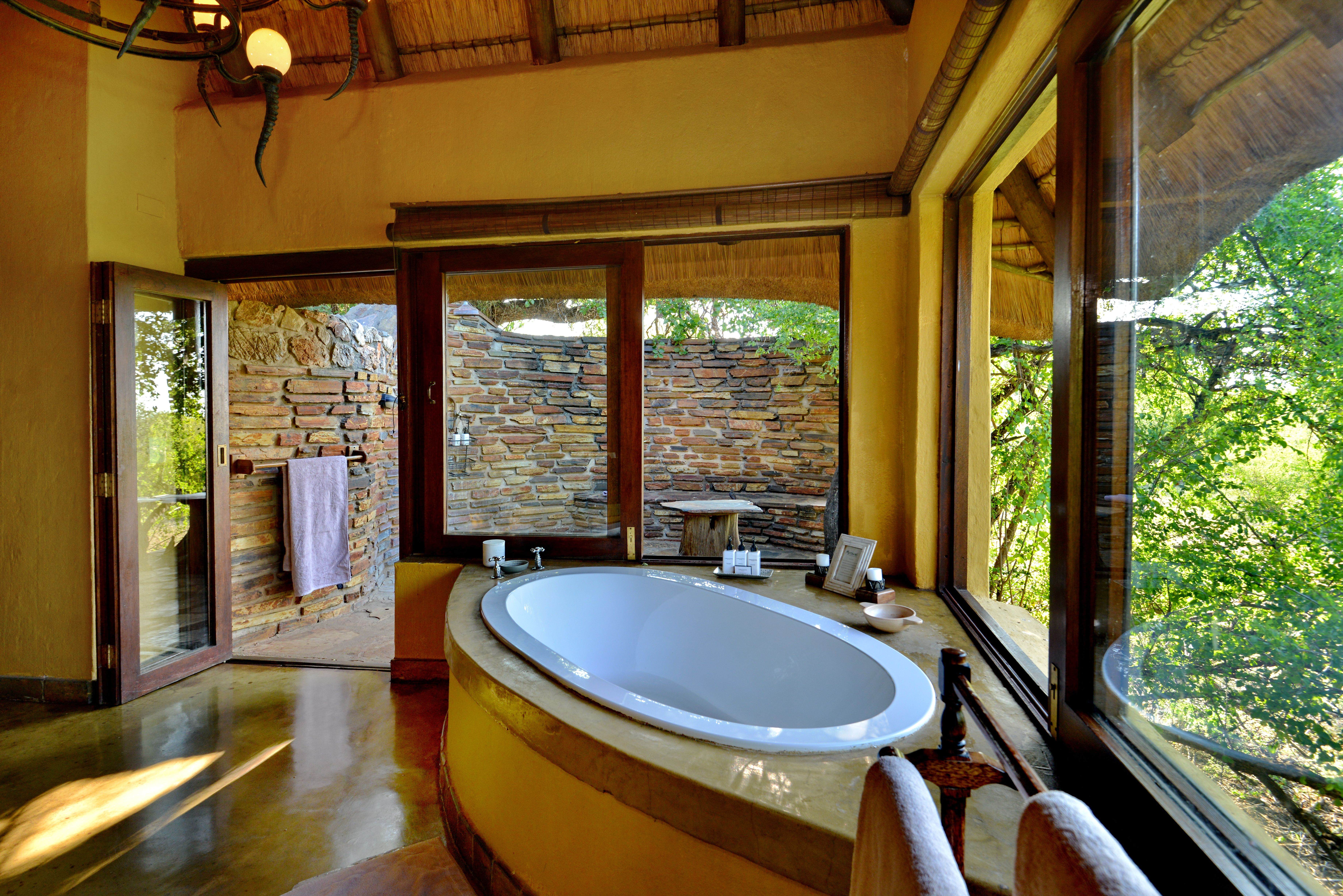 Bathroom in Bush Villa